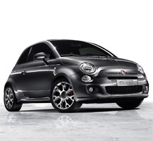 Fiat 500S со спорт пакетом